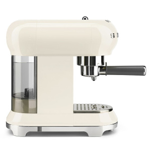 Кофеварка рожковая Smeg ECF01, кремовый