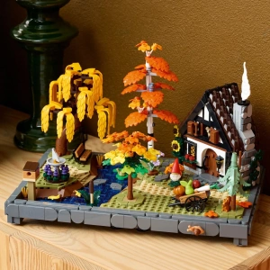 Конструктор LEGO Icons 10372 Осенний сад с хижиной