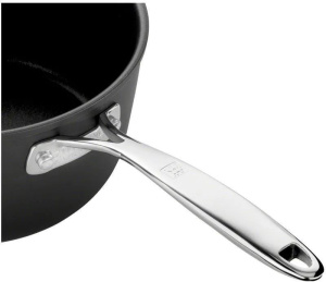 Кастрюля с крышкой Zwilling Forte 22см 66565221 черная