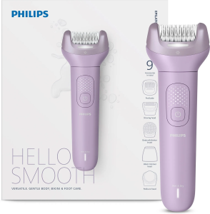 Эпилятор Philips Series 9000 BRE728/00, фиолетовый