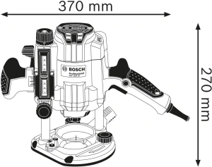 Фрезер Bosch GOF 1250 CE 0601626000