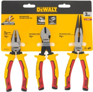 Набор диэлектрического шарнирно-губцевого инструмента VDE DeWALT DWHT82811