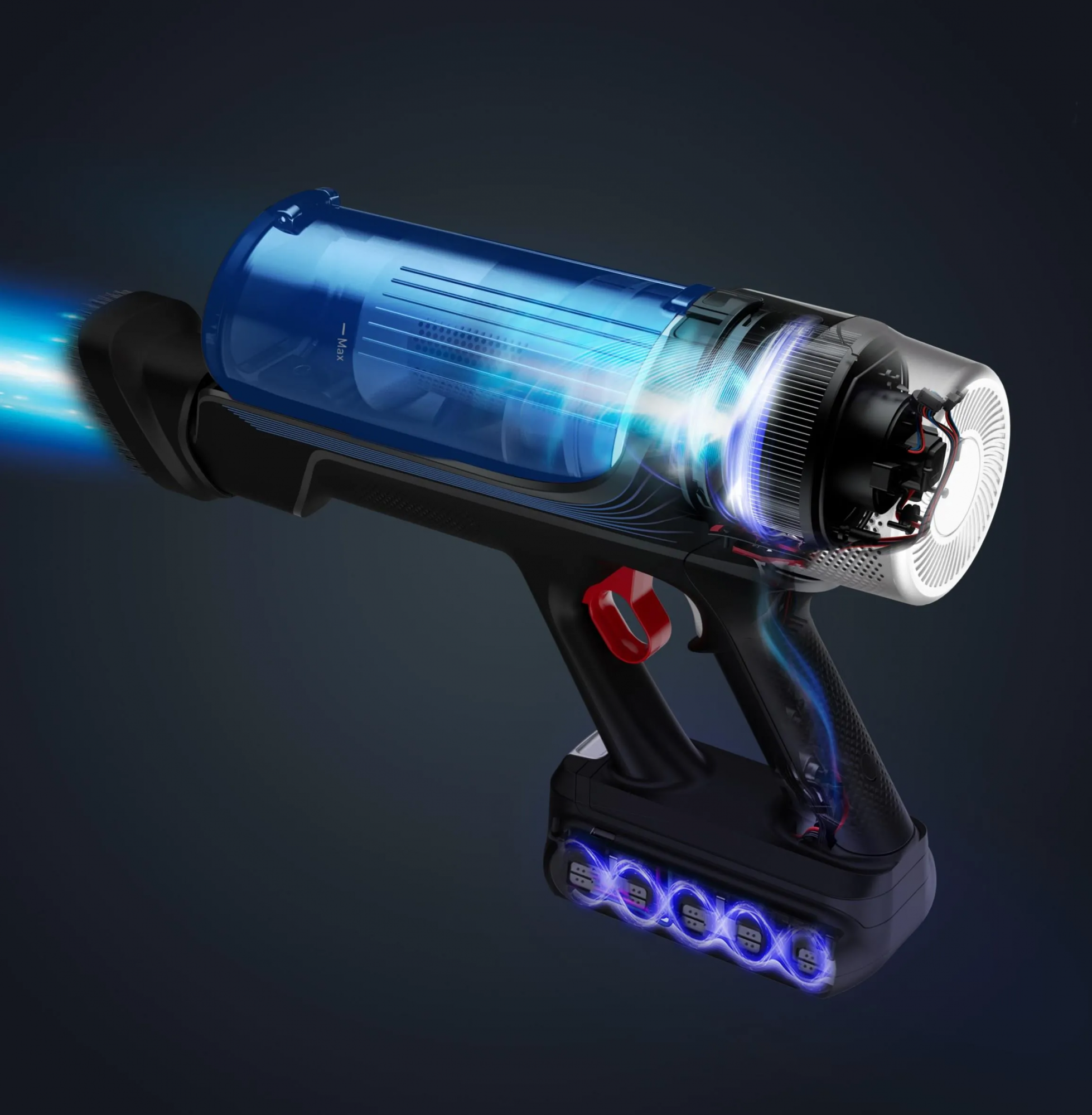 Пылесос вертикальный беспроводной Tefal X-Force Flex 9.60 Aqua TY20C4