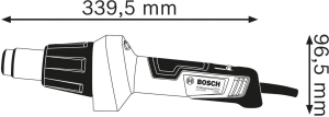 Строительный фен Bosch GHG 20-60 Professional 06012A6400