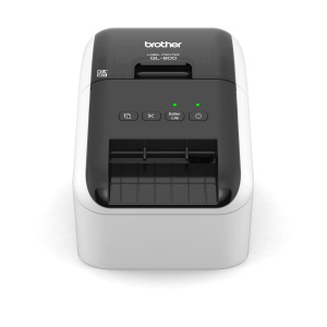 Термопринтер стационарный Brother QL-800, серебристый/черный [ql800r1]