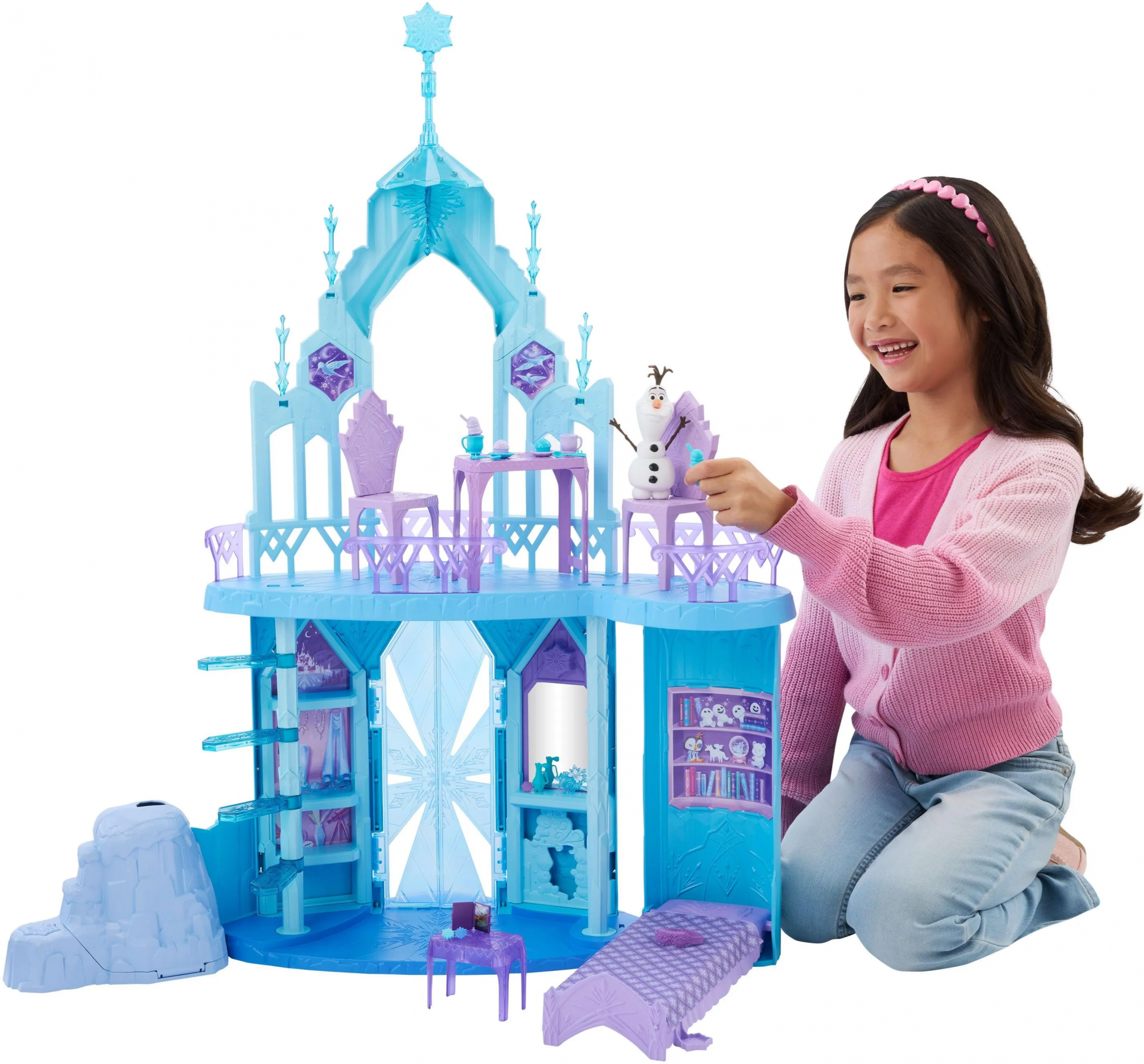Набор кукольного домика Mattel: Волшебный дворец Эльзы