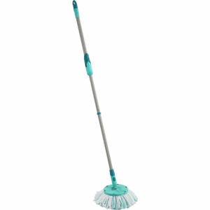 Набор для уборки Leifheit Clean Twist швабра и ведро с отжимом на колесиках (52102)