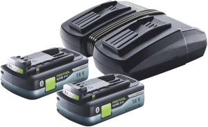 Festool комплект питания SYS 18v 2X4. 0 / TCL 6 DUO (577109)