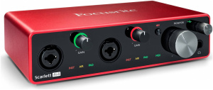 Внешняя звуковая карта Focusrite Scarlett 4i4 3rd Gen