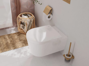 Держатель для туалетной бумаги с крышкой Hansgrohe AddStoris, бронза матовая 41753140