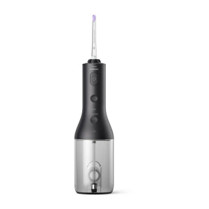 Набор: зубная щетка и ирригатор Philips Sonicare DiamondClean 9000 HX3866/43, черный