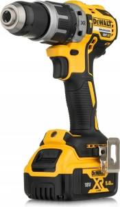 Аккумуляторная ударная дрель-шуруповерт DeWALT DCD796P2-QW, с АКБ и ЗУ