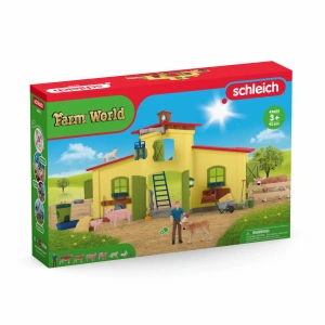 Игровой набор Schleich Farm World Большая ферма с животными и аксессуарами (42605)
