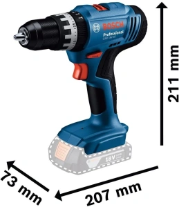 Дрель-ударная аккумуляторная Bosch GSB 18V-25 Professional 06019K9300
