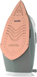 Утюг Breville DiamondXpress VIN420X 2800 Вт, с керамической подошвой, белый/серый/кремовый