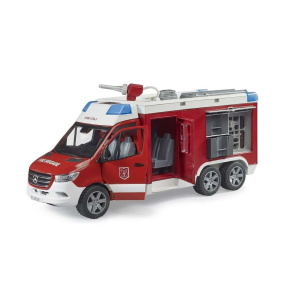 Bruder 02680 "Пожарная машина Sprinter со светом и звуковым модулем"