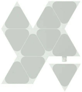 Nanoleaf Shapes Mini Triangles Expansion Packs NL48-1001TW-10PK