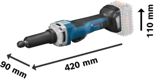 Прямая шлифмашина Bosch GGS 18V-23 Professional 0601229200