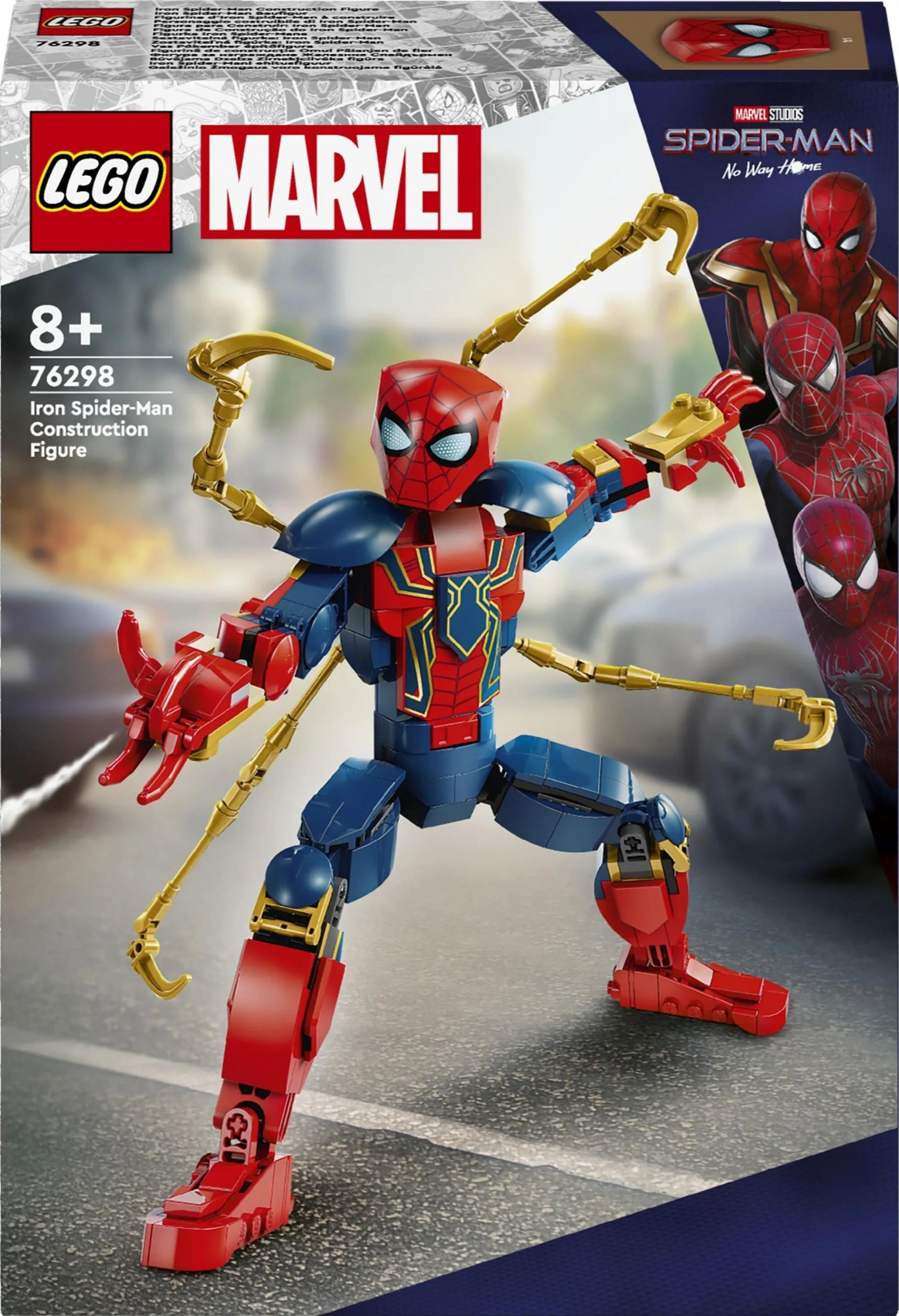Конструктор LEGO Super Heroes Marvel 76298 Фигурка Железного Человека-Паука