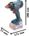 Аккумуляторный ударный гайковерт-винтоверт Bosch GDX 180-LI 06019G5226