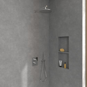 Верхний душ Villeroy & Boch Universal Showers 25,2см круглый хром TVC00000100061