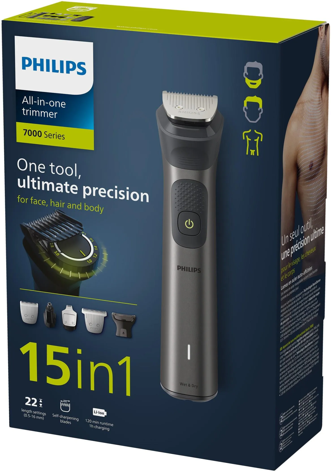 Триммер PHILIPS Multigroom series 7000 MG7940/15