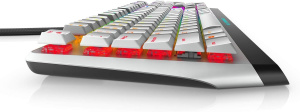 Клавиатура DELL Alienware AW510K RGB, белый