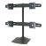 Кронштейн Ergotron 33-324-200, DS100 Quad-Monitor Desk Stand, двухрядный
