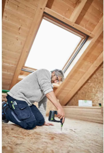 Аккумуляторная дрель-шуруповёрт Festool CXS 18 C 3,0-Set, 2×3,0 А·ч АКБ, ЗУ, Systainer