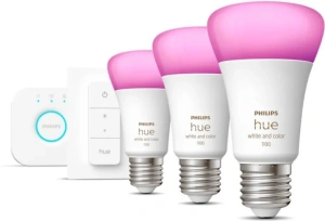 Комплект умных ламп Philips Hue White and Color Ambiance E27 Starter Kit 1100LM Bluetooth 929002468804