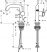 Смеситель для раковины Hansgrohe Tecturis S 110 Fine CoolStart Push-Open 73323140, шлифованная бронза