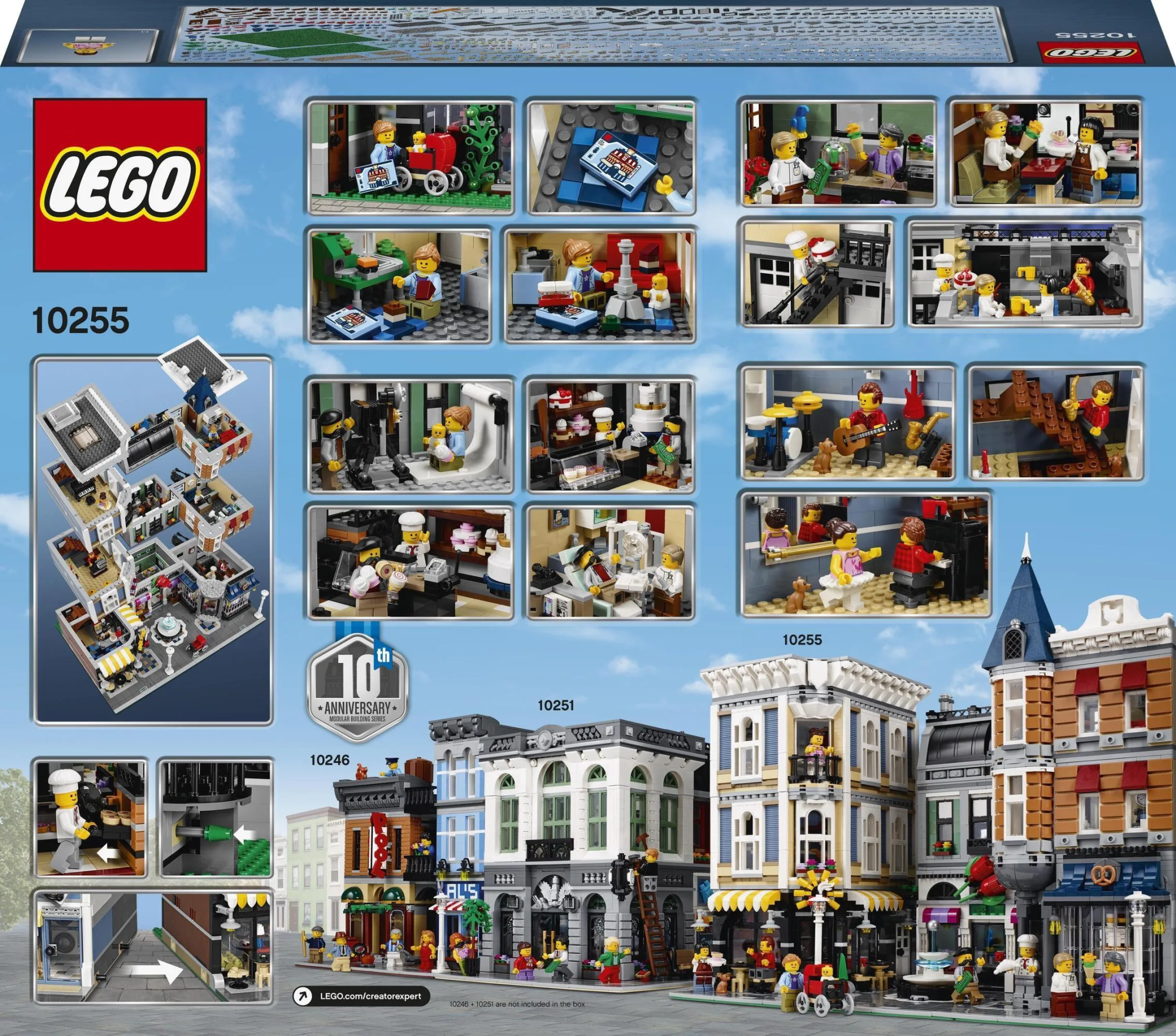 LEGO Creator Expert 10255 Площадь Ассамблеи