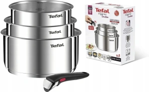 Набор кастрюль Tefal Ingenio Emotion L8964S55 4 предмета со съемной ручкой
