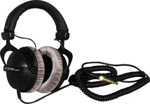 Проводные наушники Beyerdynamic DT 770 Pro (80 Ohm), черный/серый