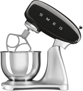 Планетраный миксер Smeg SMF04, черный