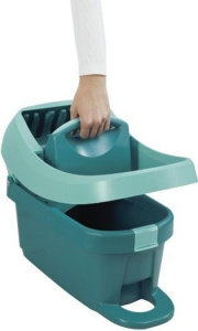 Ведро для мытья полов с отжимом с роликами Leifheit Wiper Cover Press Profi with rolls 55076