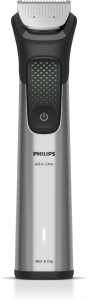 Триммер Philips All-in-One Series 9000 MG9535/15, серебристый