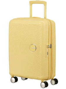 Чемодан American Tourister Soundbox 55 см,41 л, желтый