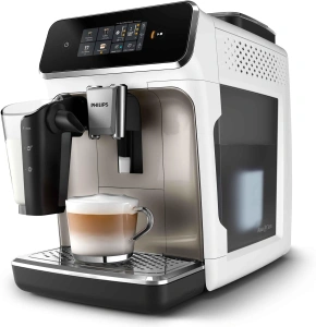 Автоматическая кофемашина Philips 2300 LatteGo EP2333/40 белый