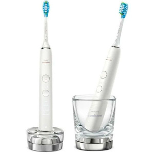 Звуковая зубная щетка Philips Sonicare DiamondClean 9000 HX9914/57, черный/белый