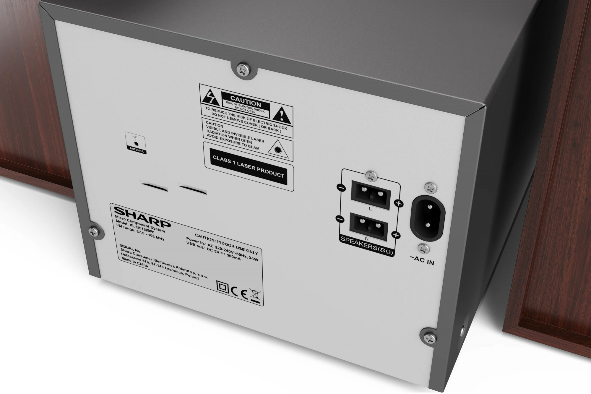 Стереосистема Sharp XL-B512BR