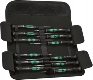 Набор прецизионных отвёрток Wera Kraftform Micro 12 SB 05073675001