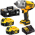 Аккумуляторный ударный гайковерт DeWALT DCF900P2T-QW, с АКБ и ЗУ