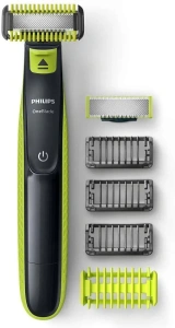 Триммер Philips OneBlade QP2620/20 черный, зеленый