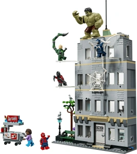 Конструктор LEGO Marvel 76350 Эпическая битва: Человек-паук против Халка