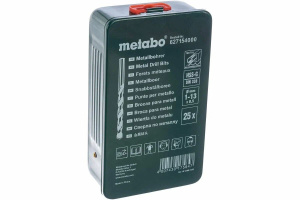 Metabo Набор HSS-G 25 свёрел 1-13мм в мет. коробке 627154000