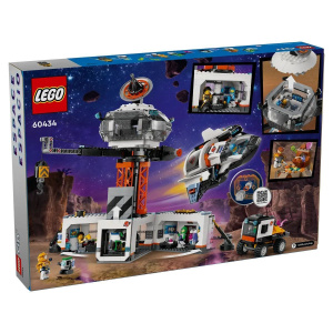 LEGO City 60434 Космическая станция и стартовая площадка для ракет