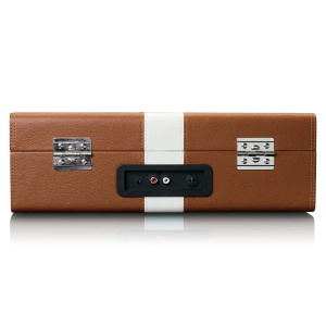 Виниловый проигрыватель Lenco Classic Phono TT-120 коричневый (A004452)