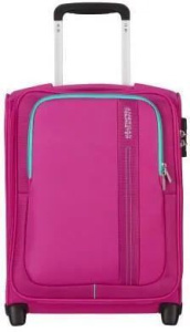 Чемодан American Tourister Sea Seeker 36 см, 28 л, розовый