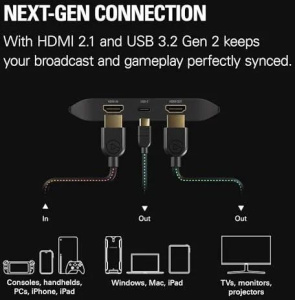 Карта видеозахвата Elgato Game Capture 4K X